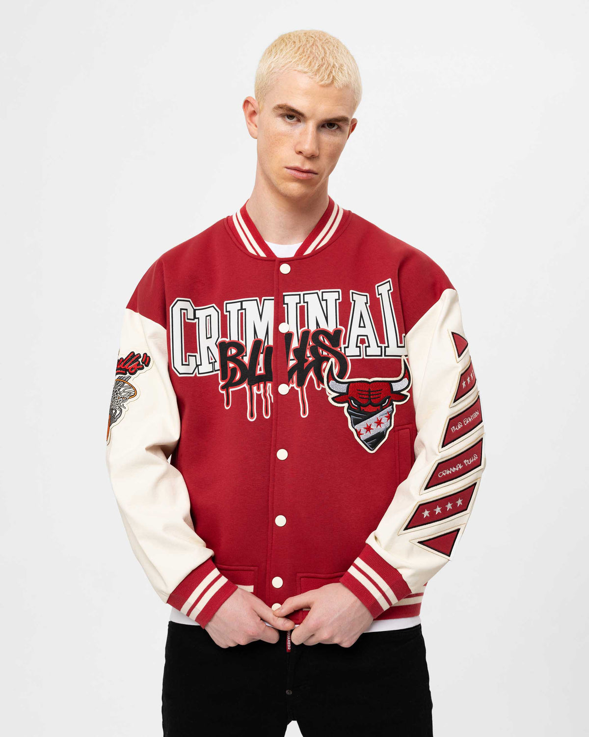 Criminal College Ceket Bordo - CS-3702
