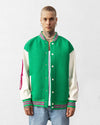 Kemik Süzene College Jacket Green