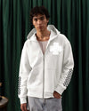 Yonca Zippered Sweatshirt White