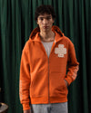 Yonca Zip-Up Sweatshirt Orange