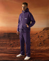 Scuba Tracksuit with Attached Vest Purple