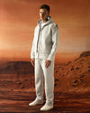 Separated Vest Scuba Tracksuit Set Grey