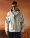Separate Vest Scuba Hoodie Grey