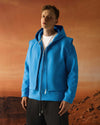 Separate Vest Scuba Hoodie Blue