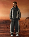 Full Striped Scuba Tracksuit Anthracite