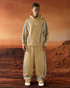 Full Striped Scuba Tracksuit Yellow