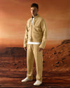 Bellows Pocket Jacket Scuba Tracksuit Set Yellow
