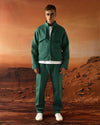 Bellows Pocket Jacket Scuba Tracksuit Green