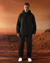 Black Masked Scuba Tracksuit Set