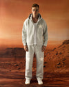 Star Embroidered Scuba Tracksuit Grey