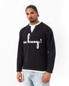 SoBusy Embroidered Knitwear Black