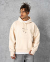 Thumbhole Hoodie Beige