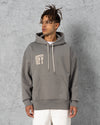 Off Nakışlı Hoodie Antrasit