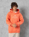 Snap-Button Trimmed Hoodie Pink
