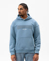 Injection Printed Hoodie Blue