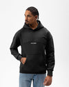 Injection Printed Hoodie Black