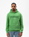 Injection Printed Hoodie Green