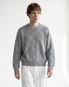Grey Checkered Knitwear