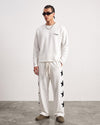 Trimmed Tracksuit Set Ecru