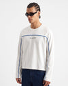 Long Sleeve Crew Neck T-Shirt Ecru