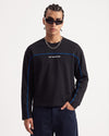 Black Long Sleeve Interlock T-Shirt