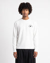 Star Print Long Sleeve T-Shirt Ecru