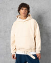 Belted Hoodie Beige
