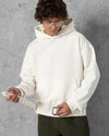 Belted Hoodie Ecru